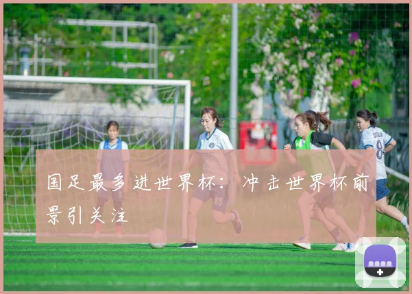 国足最多进世界杯:冲击世界杯前景引关注