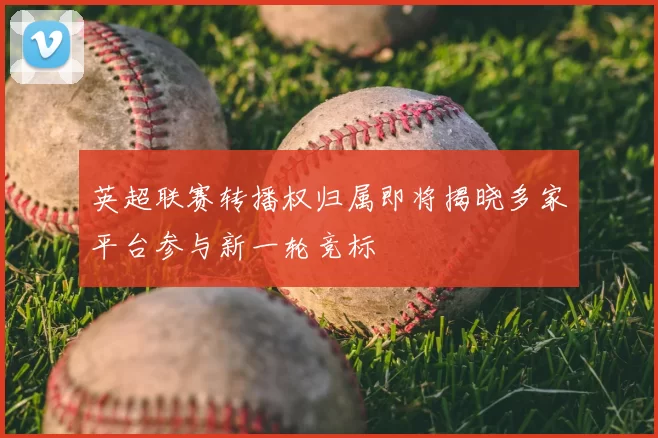 英超联赛转播权归属即将揭晓多家平台参与新一轮竞标